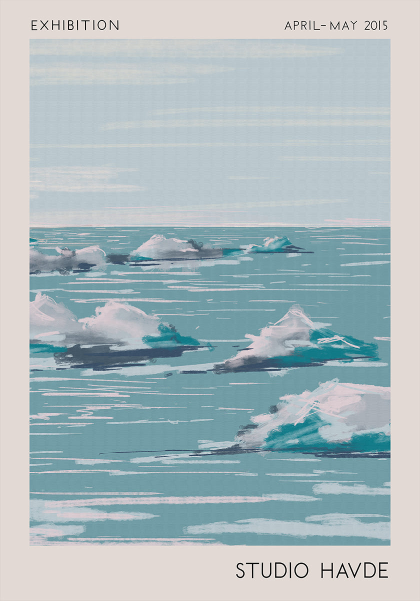Pôster Studio teve Seascape