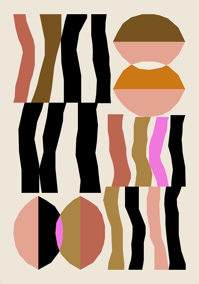 Póster Composição abstrata 26