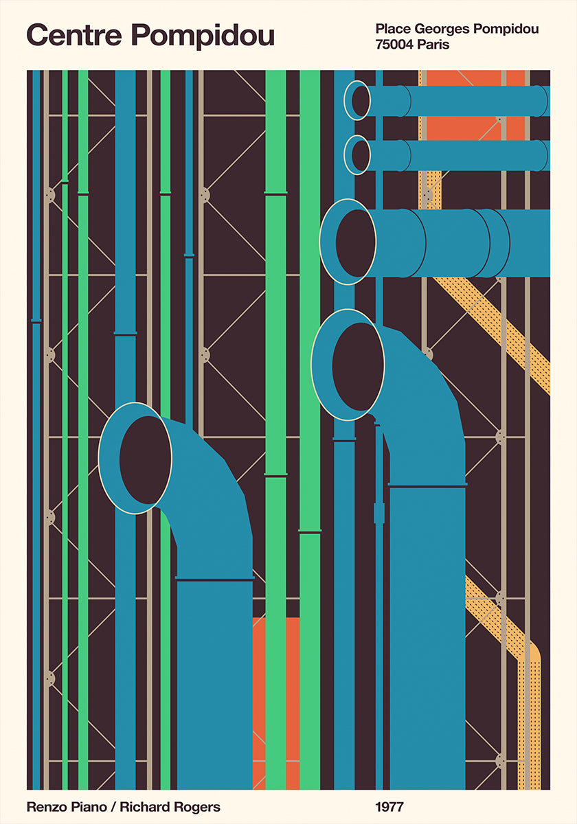 Pôster Pompidou