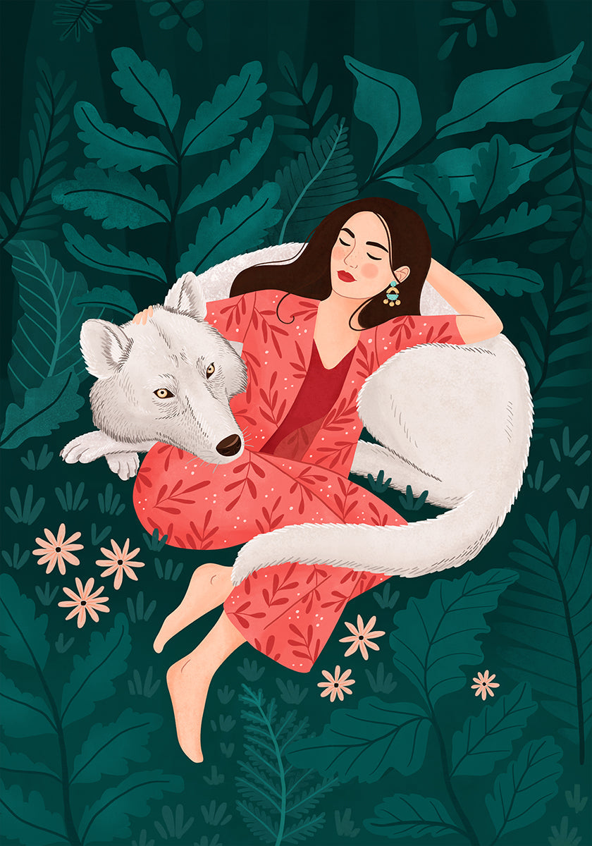 Póster Lobo Polar