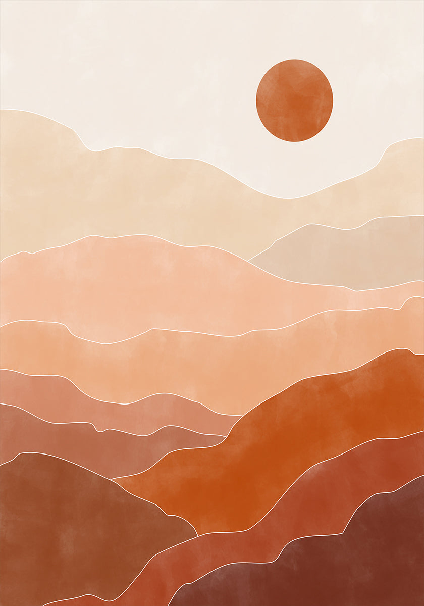 Nascer do Sol no Deserto