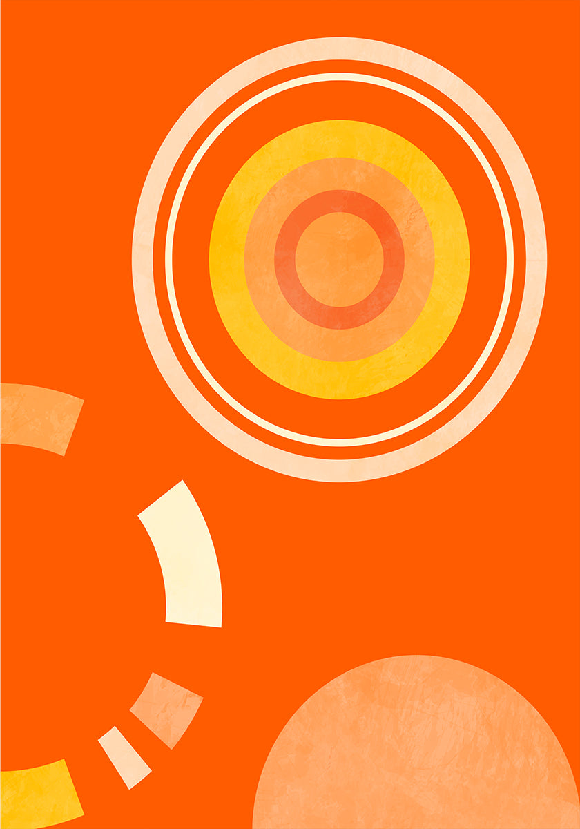 Pôster Primavera Mid Rhapsody Orange 4