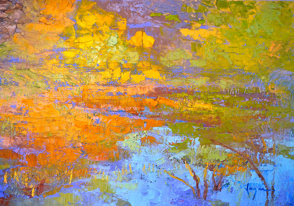 Reflexo Dourado