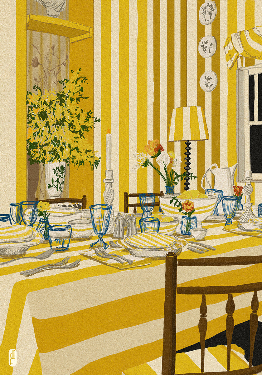 Poster Retrato da sala da semana 30