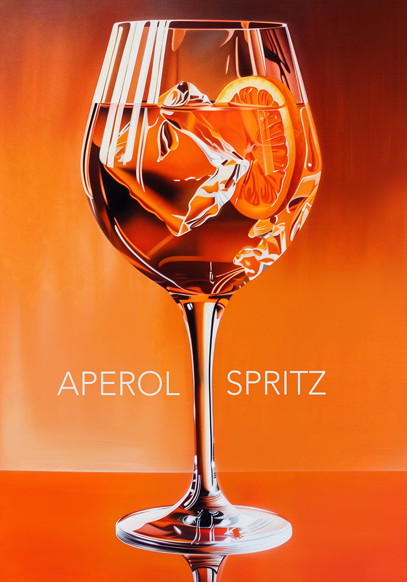 Póster Laranja Aperol Spritz