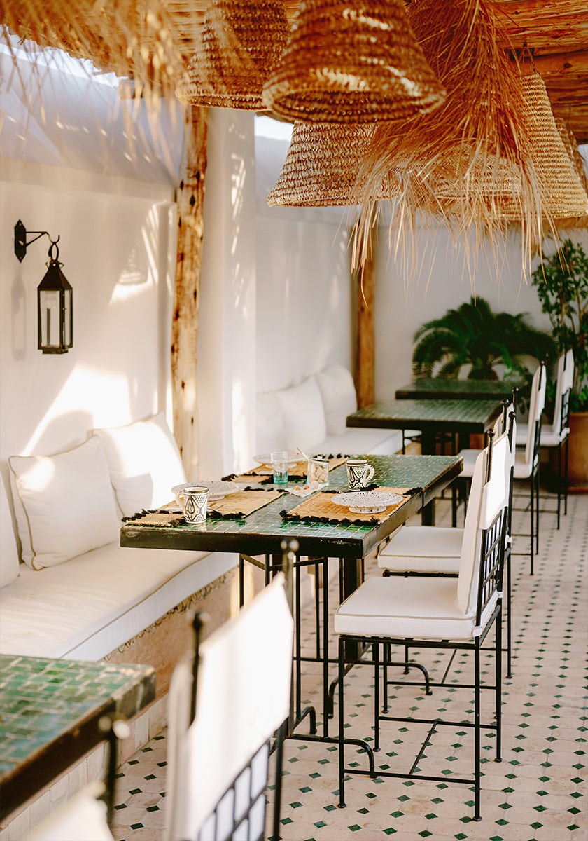 Pronto para o café da manhã | Póster Fotografia de viagem de Marrakech
