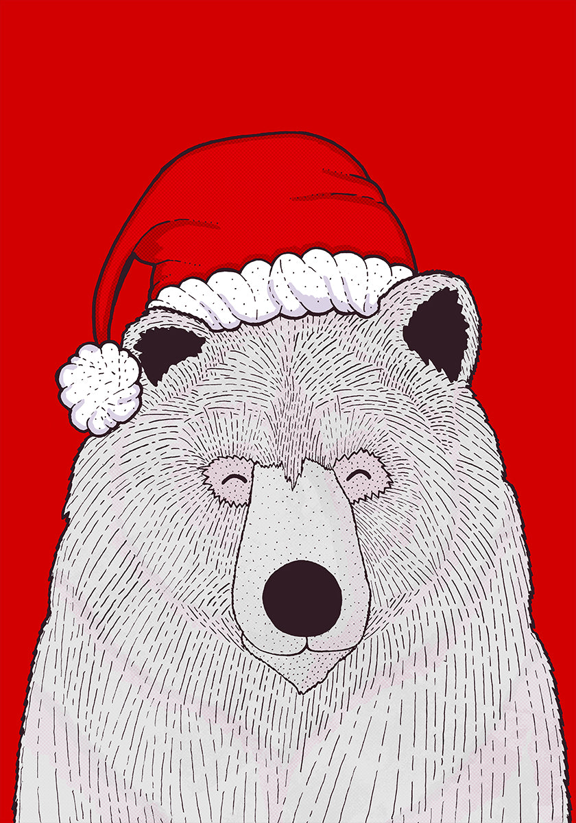 Póster Red Bear