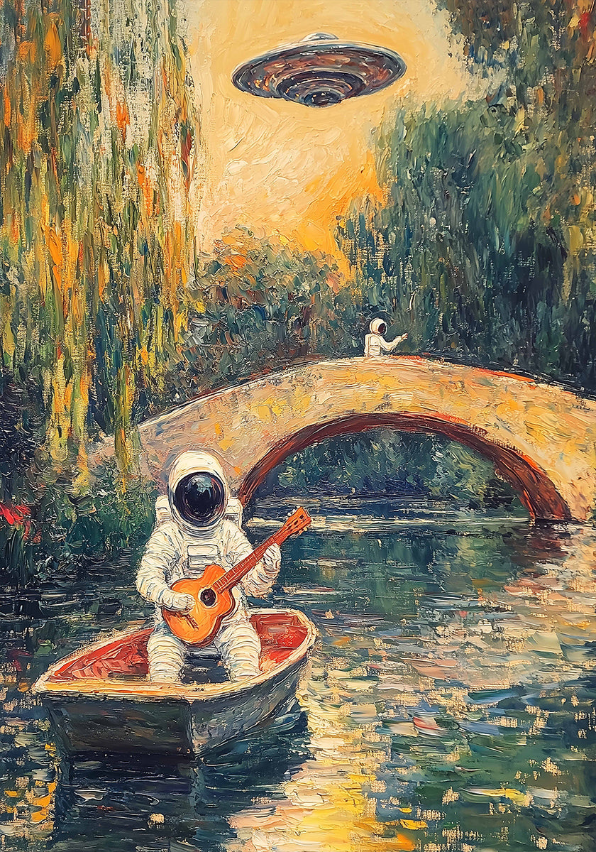 Póster Balada ao rio