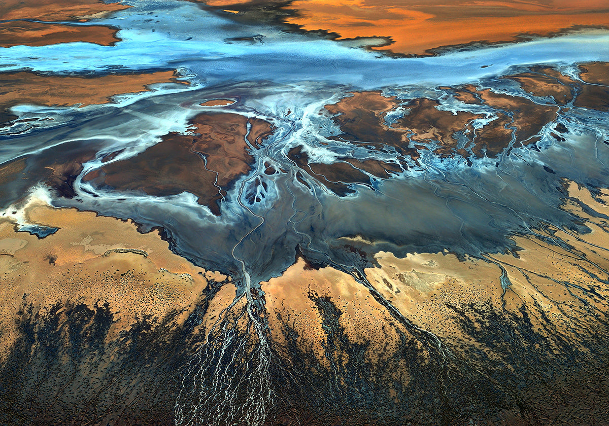 Póster Antena de Califórnia - O deserto de cima