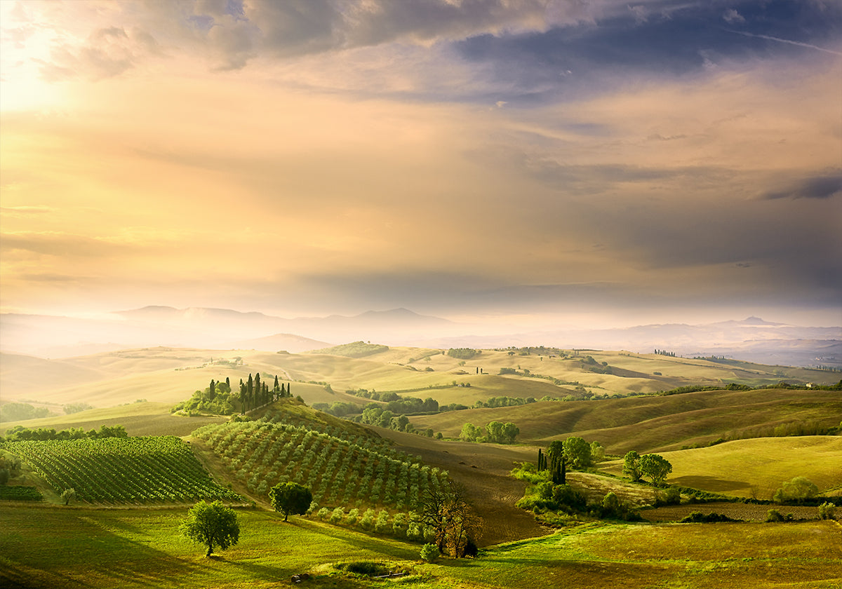 Nascer do sol de Podere Belvedere