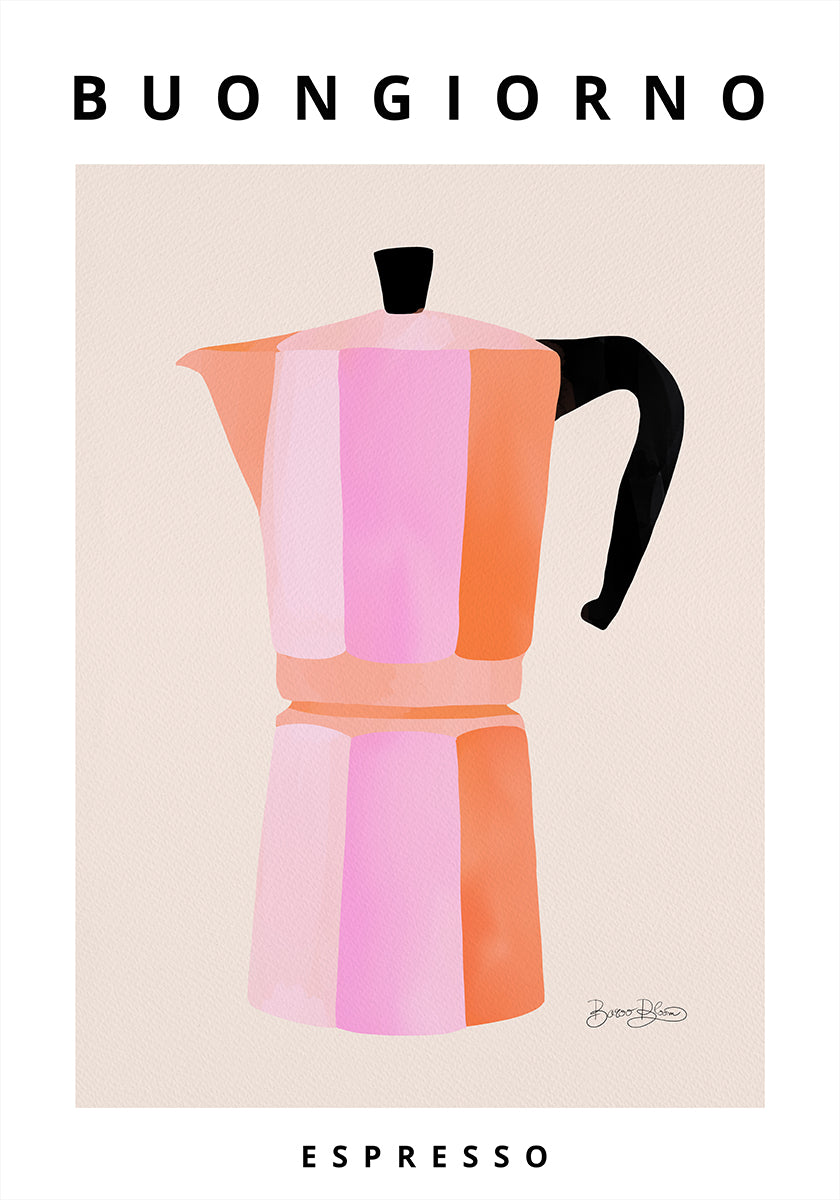 Póster Buongiorno Espresso