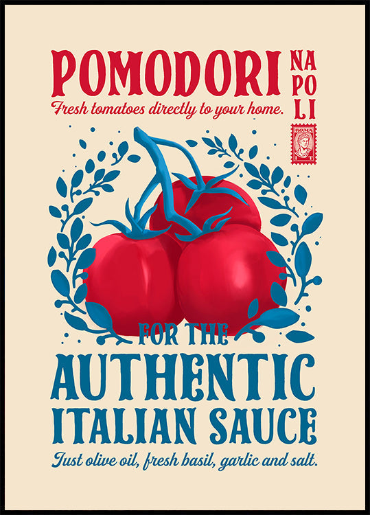 Impressão de cozinha Pomodori