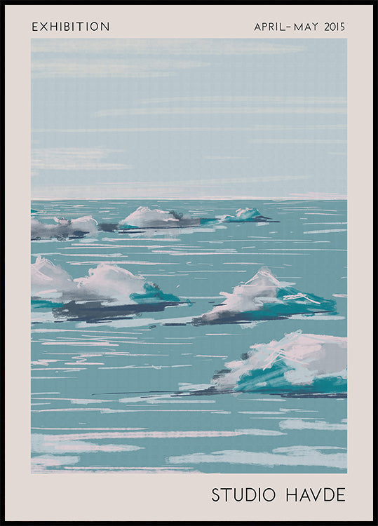 Pôster Studio teve Seascape