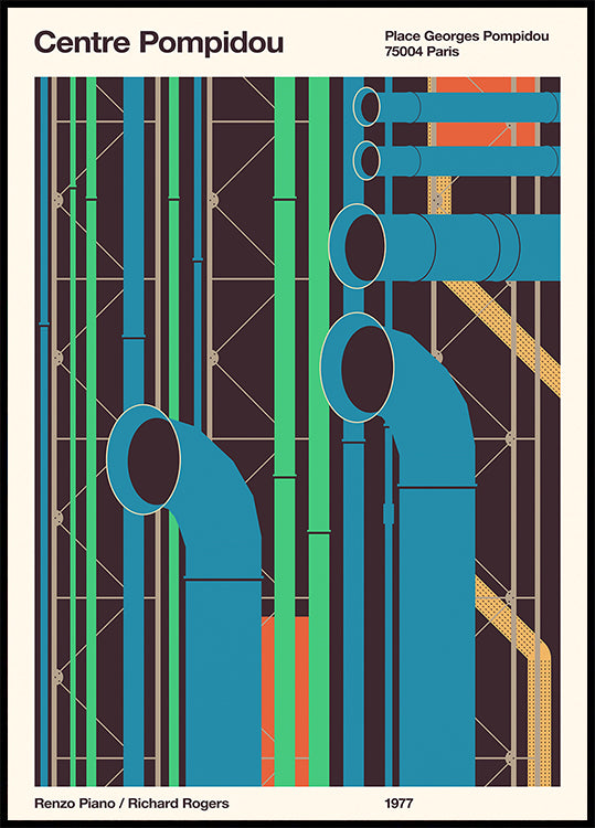 Pôster Pompidou
