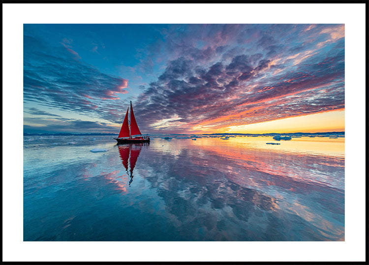 Póster Nuvem de fogo da Groenlândia