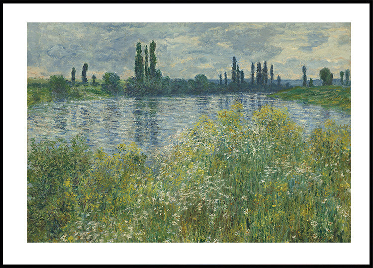 Banks of the Seine By Claude Monet Plakat - Posterbox.dk