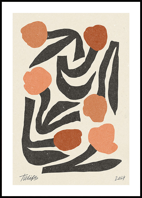 Póster Flor Moderna 03