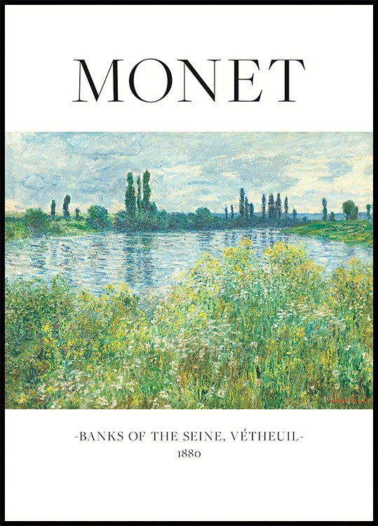 Pôster Bancos do Sena