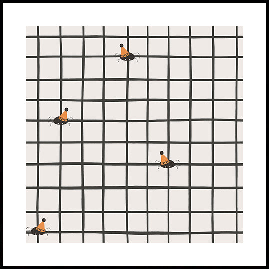 Póster Aranhas Salpicadas