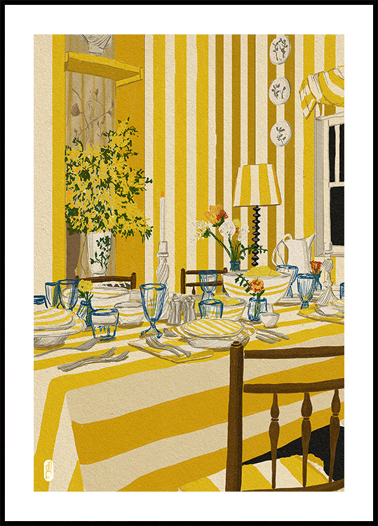 Poster Retrato da sala da semana 30