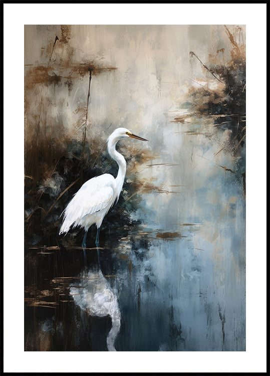 Pôster Reflexão Serena