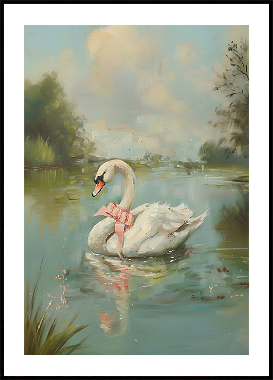 Coquete cisne vintage
