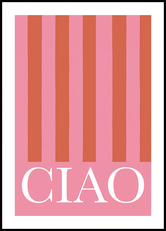 Pôster Ciao Stripes