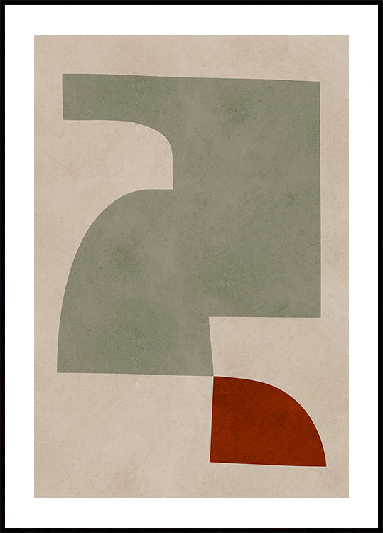 Formas conceituais expressivas 3 pôsteres