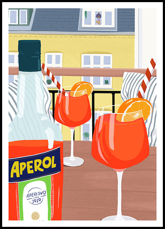 Póster "Hygge" da varanda