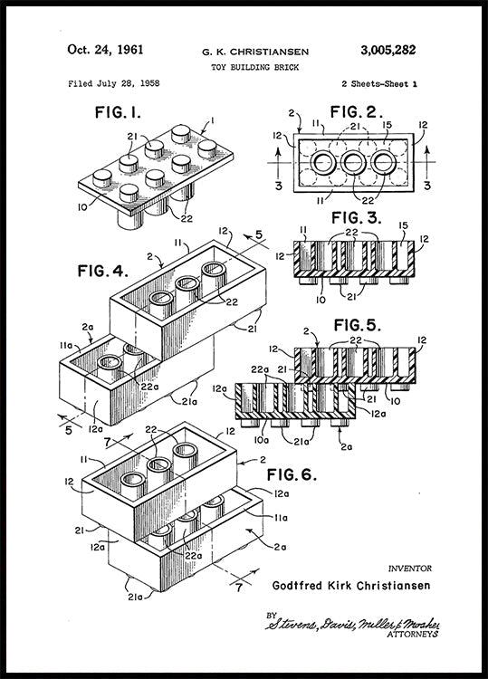 Pôster Lego Nº1