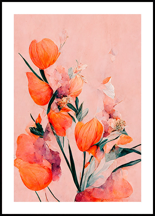 Pôster Pétalas e Elegância