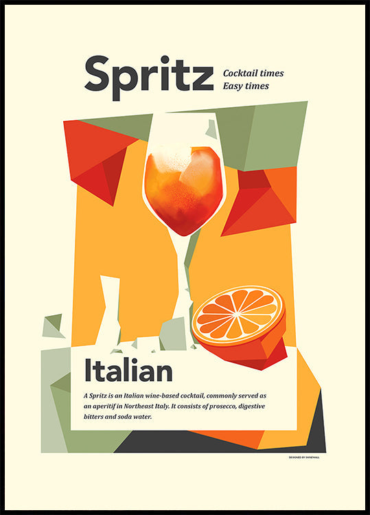 Estampa Aperol spritz