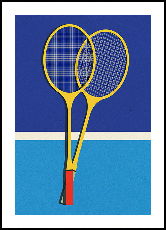 Raquetes de badminton de madeira