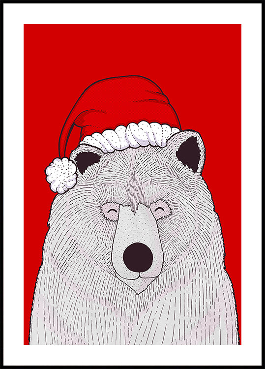 Póster Red Bear