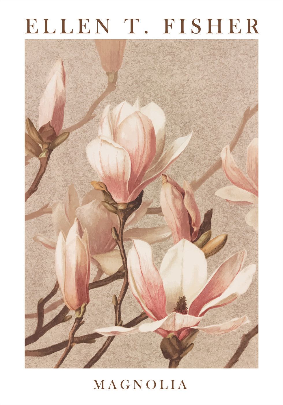 Magnolia Plakat - Posterbox.dk