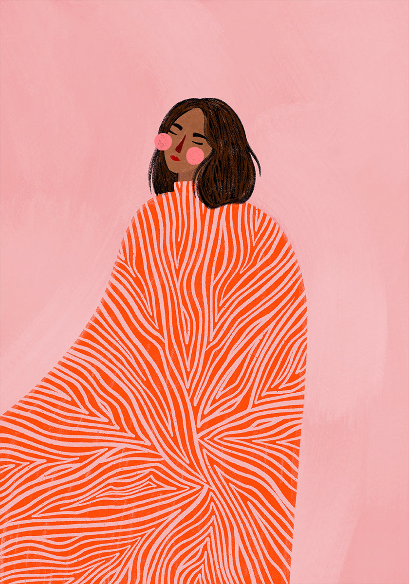 Pôster A Mulher com os Redemoinhos