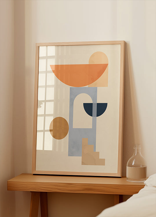 Póster Composição geométrica 7