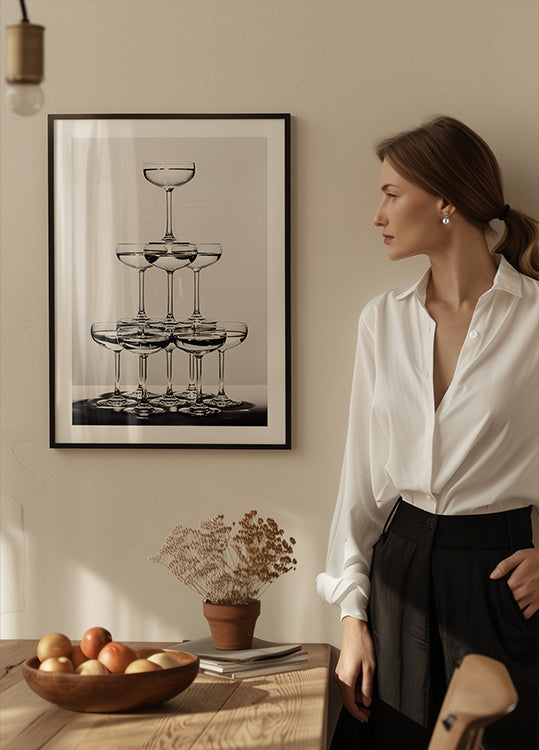 Pôster Champagne tower_6