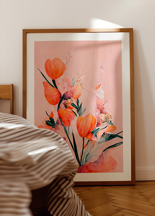 Pôster Pétalas e Elegância