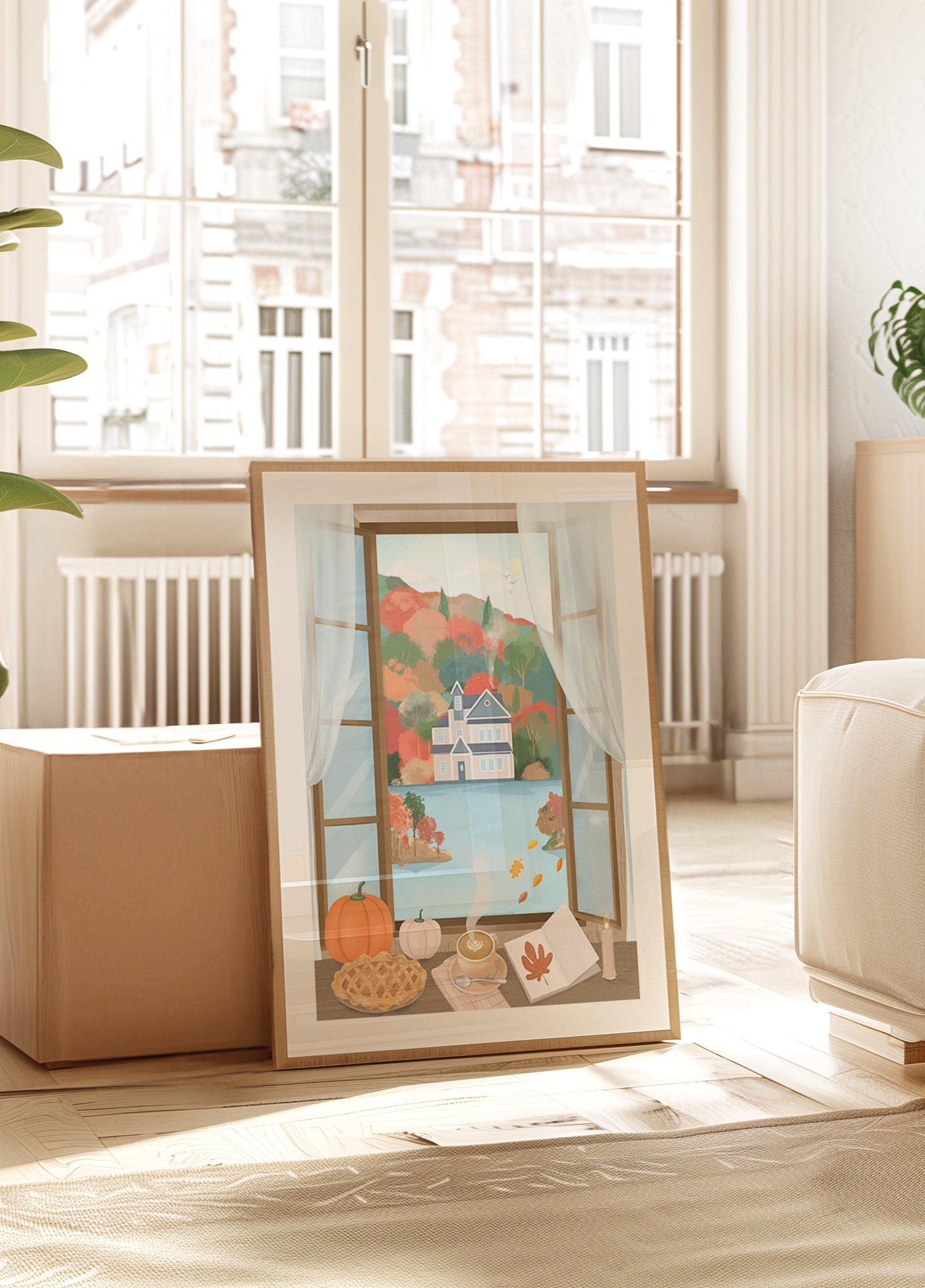 Póster Casa de Outono