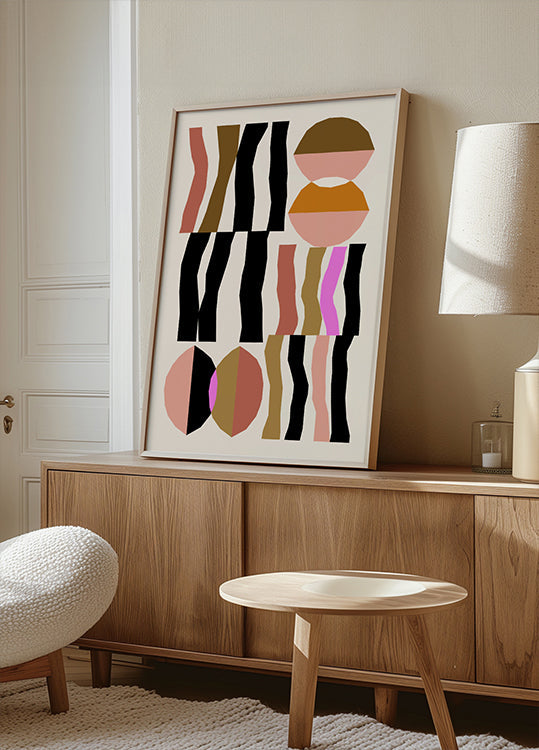 Póster Composição abstrata 26