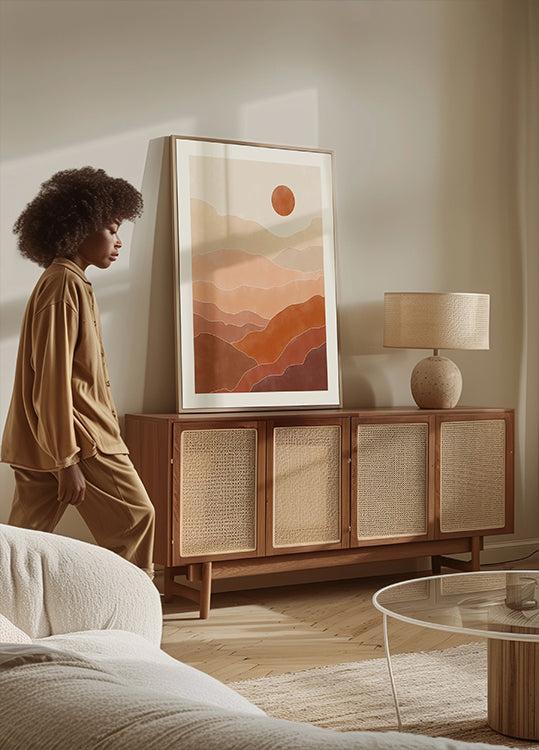 Nascer do Sol no Deserto