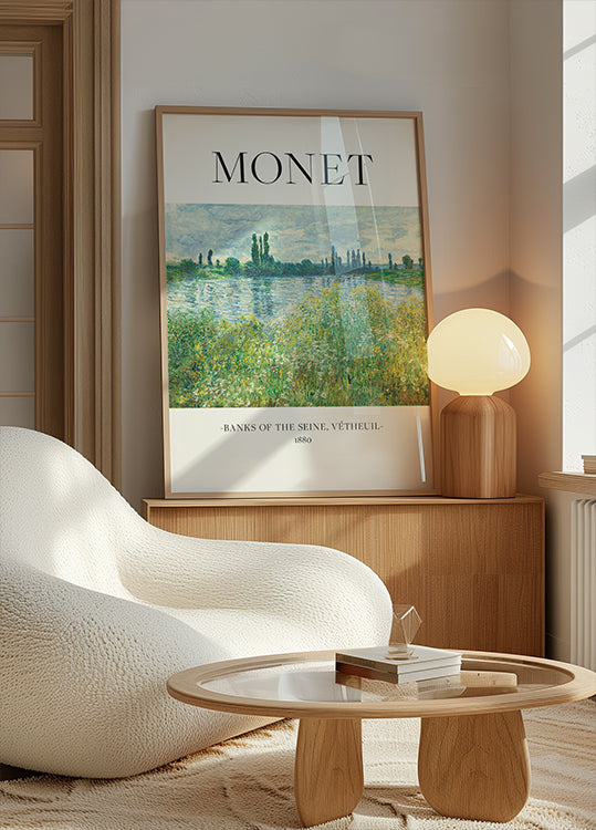 Pôster Bancos do Sena