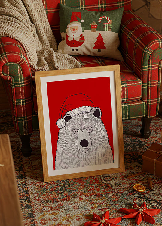 Póster Red Bear