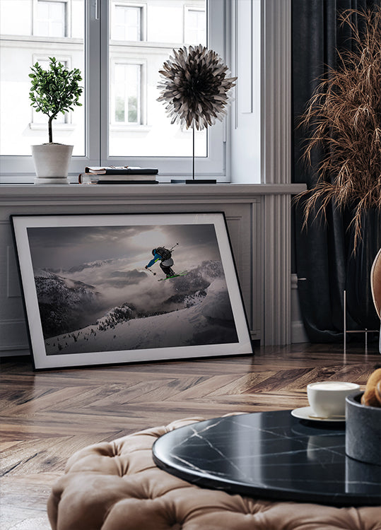 Póster Backcountry ski