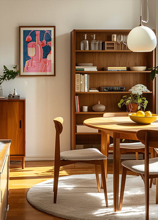 Natureza morta vibrante