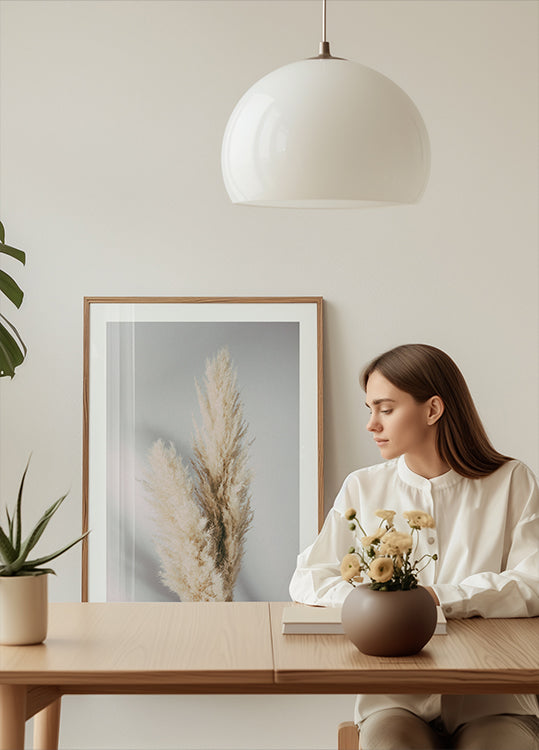 Grama dos Pampas Cinza