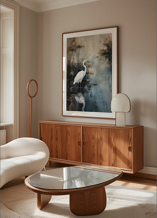 Pôster Reflexão Serena