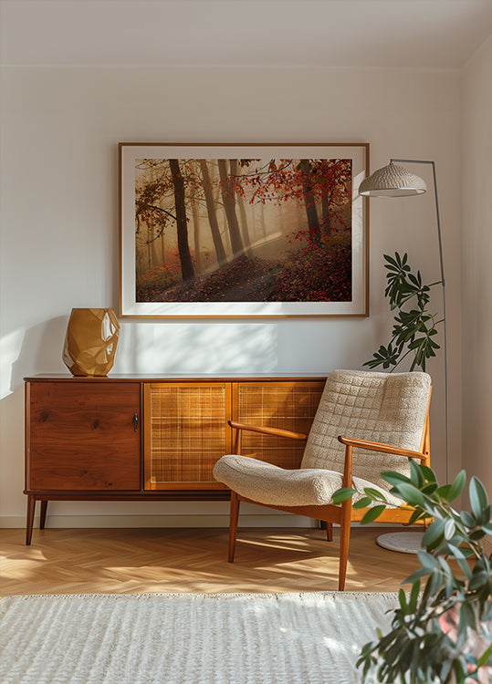 Em direção à luz.