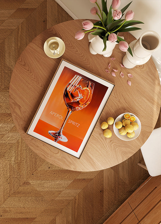Póster Laranja Aperol Spritz